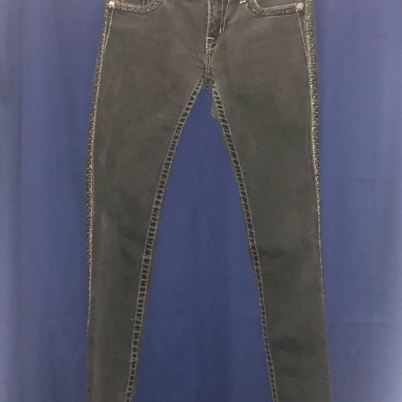 MISS ME Women’s Skinny Jeans Size 27 Black - Picture 8 of 9